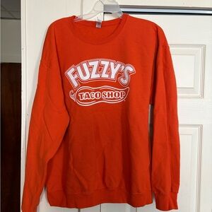 Fuzzy's Taco Shop Red Sweatshirt